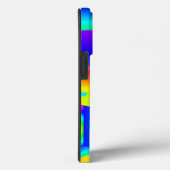 Abstracte zonnebloemen Case-Mate iPhone case (Achterkant / Rechts)