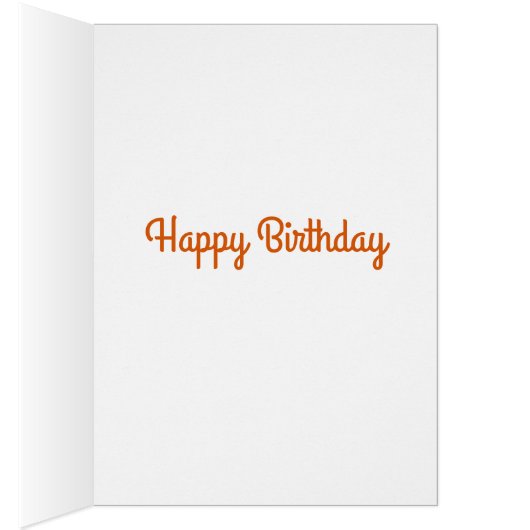 Abstracte zonnebloemen Kaart op zaterdag (Binnen (Rechts))