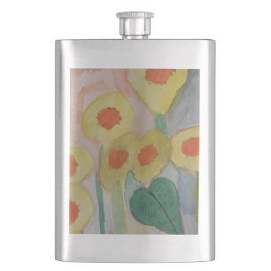 Abstracte zonnebloemen Klassieke kolf Flacon