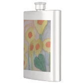 Abstracte zonnebloemen Klassieke kolf Flacon (Links)