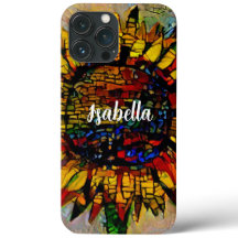 Abstracte zonnebloempitten