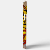  Abstracte zonnebloempitten Case-Mate iPhone Case (Achterkant / Rechts)