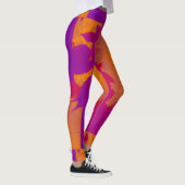 Abstracte zonneschijn door bladeren leggings (Rechts)
