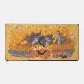 Abstracte Zonnezonsondergang 0612 Bureaumat (Voorkant)