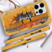 Abstracte Zonnezonsondergang 0612 Case-Mate iPhone Case