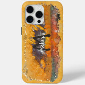 Abstracte Zonnezonsondergang 0612 Case-Mate iPhone Case (Achterkant)
