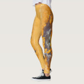 Abstracte Zonnezonsondergang 0612 Leggings (Links)