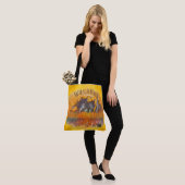 Abstracte Zonnezonsondergang 0612 Tote Bag (Op model)