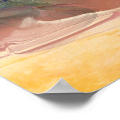 Abstracte Zonsondergang 0612 Kunstprint Poster (Hoek)