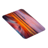 Abstracte zonsondergang bij Tamarack Beach Magneet (Rechterzijde)