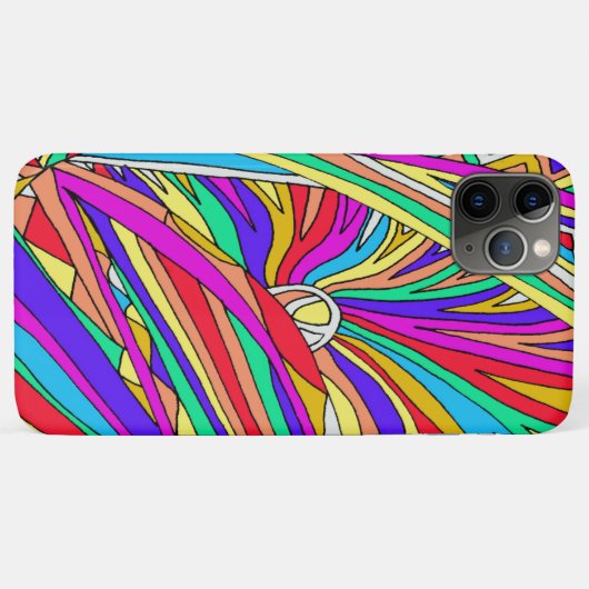 Abstracte Zonsondergang Case-Mate iPhone Case (Achterkant (horizontaal))