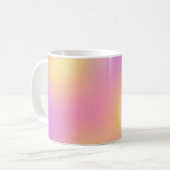 Abstracte Zonsondergang Hemelkunst Koffiemok (Voorkant links)