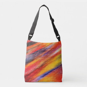 Abstracte Zonsondergang Kleuren Crossbody Bag Crossbody Tas