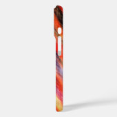 Abstracte Zonsondergang Kleuren iPhone Case (Achterkant / Links)