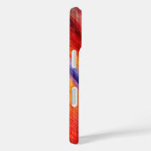 Abstracte Zonsondergang Kleuren iPhone Case (Achterkant / Rechts)