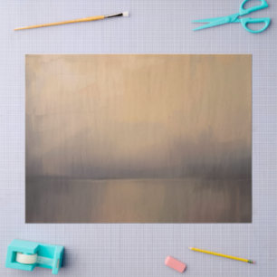 Abstracte Zonsondergang Landschaps Cadeaupapier – Tissuepapier
