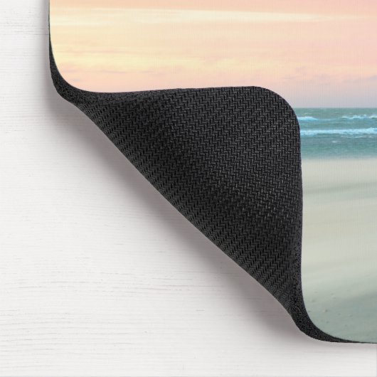 Abstracte zonsondergang op het strand in Den Haag Muismat (Hoek)