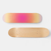 Abstracte zonsondergang persoonlijk skateboard (Horizontaal)