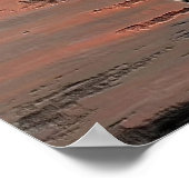 Abstracte zonsondergang poster (Hoek)