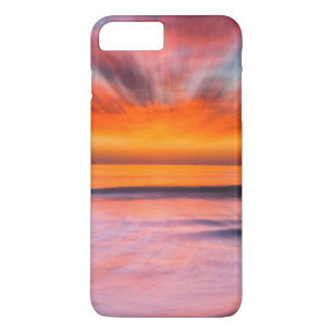 Abstracte zonsondergang van Tamarack Beach iPhone 8/7 Plus Hoesje