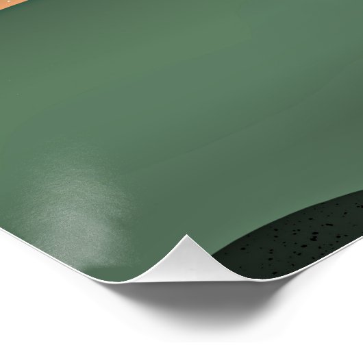 Abstracte zonsopgang, minimalisme, perfect poster (Hoek)