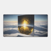 Abstracte Zonsteen Bureaumat (Voorkant)