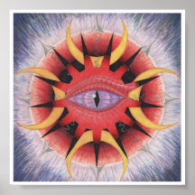Abstracte Zonsverduistering