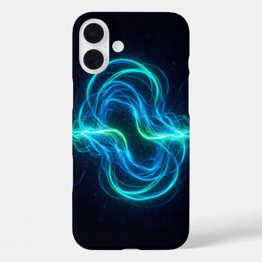 Abstracte zwaartekrachtsgolven van kosmische energ Case-Mate iPhone case (Achterkant)