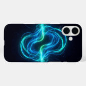 Abstracte zwaartekrachtsgolven van kosmische energ Case-Mate iPhone case (Achterkant (horizontaal))