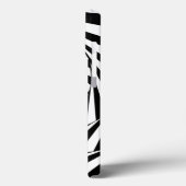 Abstracte zwart-wit spiralen kunst Case-Mate iPhone case (Achterkant / Links)