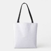 Abstracte zwart-wit Zentangle-tas Tote Bag (Achterkant)