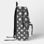 Abstracte zwart-wit ZentanglPrint Cut Sew Tas (Links)
