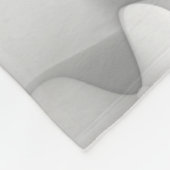 abstracte zwart-wit zwart-wit wervelfractal backg fleece deken (Hoek)