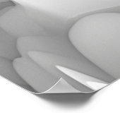 abstracte zwart-wit zwart-wit wervelfractal backg poster (Hoek)