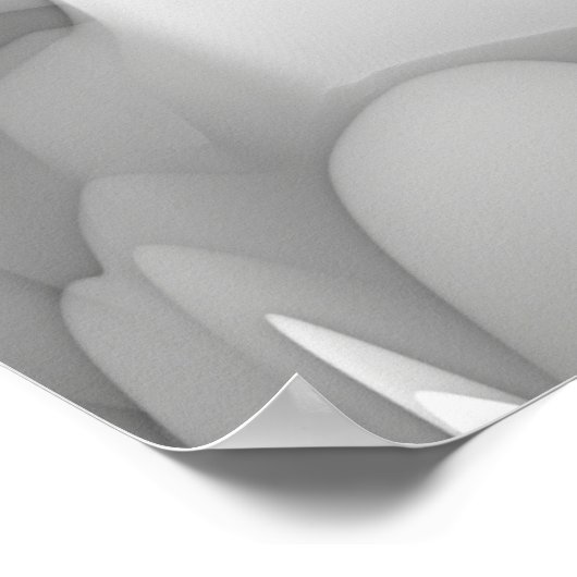 abstracte zwart-wit zwart-wit wervelfractal backg poster (Hoek)