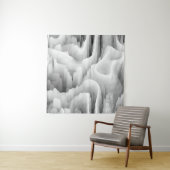 abstracte zwart-wit zwart-wit wervelfractal backg wandkleed (In situ)