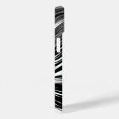 Abstracte zwart-witgolf Case-Mate iPhone case (Achterkant / Rechts)