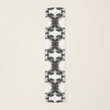 Abstracte zwart-witkleurige vlecht