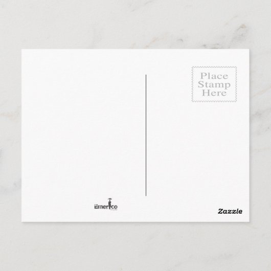 Abstracte zwart-witkunst briefkaart (Achterkant)