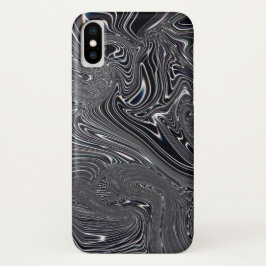 Abstracte zwart-witkunst Case-Mate iPhone case