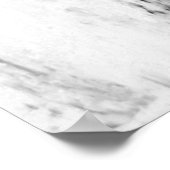 abstracte zwart-witkunst poster (Hoek)