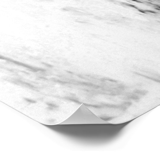 abstracte zwart-witkunst poster (Hoek)