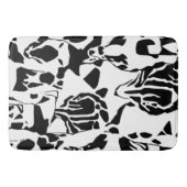 Abstracte zwart-witte mat (Voorkant)