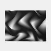 Abstracte zwart-witZebra Deurmat (Voorkant)