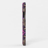 Abstracte zwarte en goudtouwen Case-Mate iPhone case (Achterkant/rechts)
