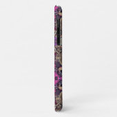 Abstracte zwarte en goudtouwen Case-Mate iPhone case (Achterkant/links)