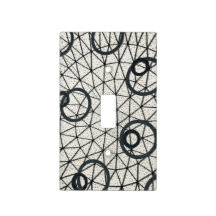 Abstracte zwarte en witte cirkels