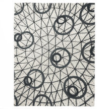 Abstracte zwarte en witte cirkels