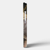 Abstracte zwarte goudmarmer Case-Mate iPhone case (Achterkant / Links)
