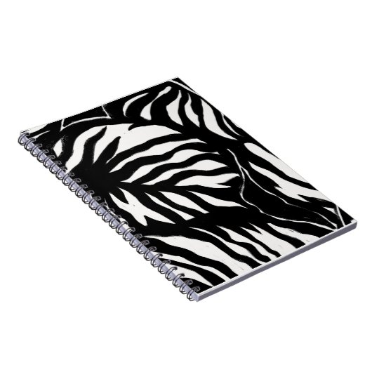 Abstracte zwarte patroon achtergrond notitieboek (Rechterzijde)